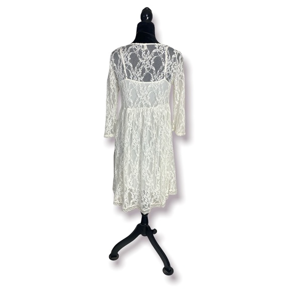 Free People Lace Mini Dress - Picture 8 of 16